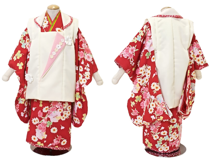 3歳,被布,着物,女の子,祝い着,三つ身,753,3才,3才,3歳b