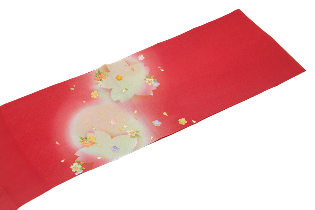 祝着やフォーマル着物にお似合いな高級帯揚げ