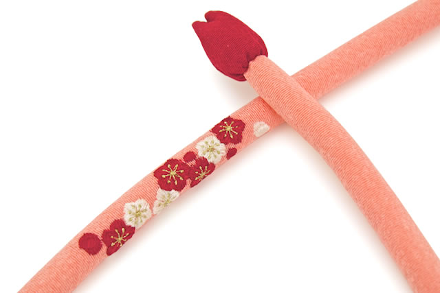 子供用刺繍入り正絹帯締め