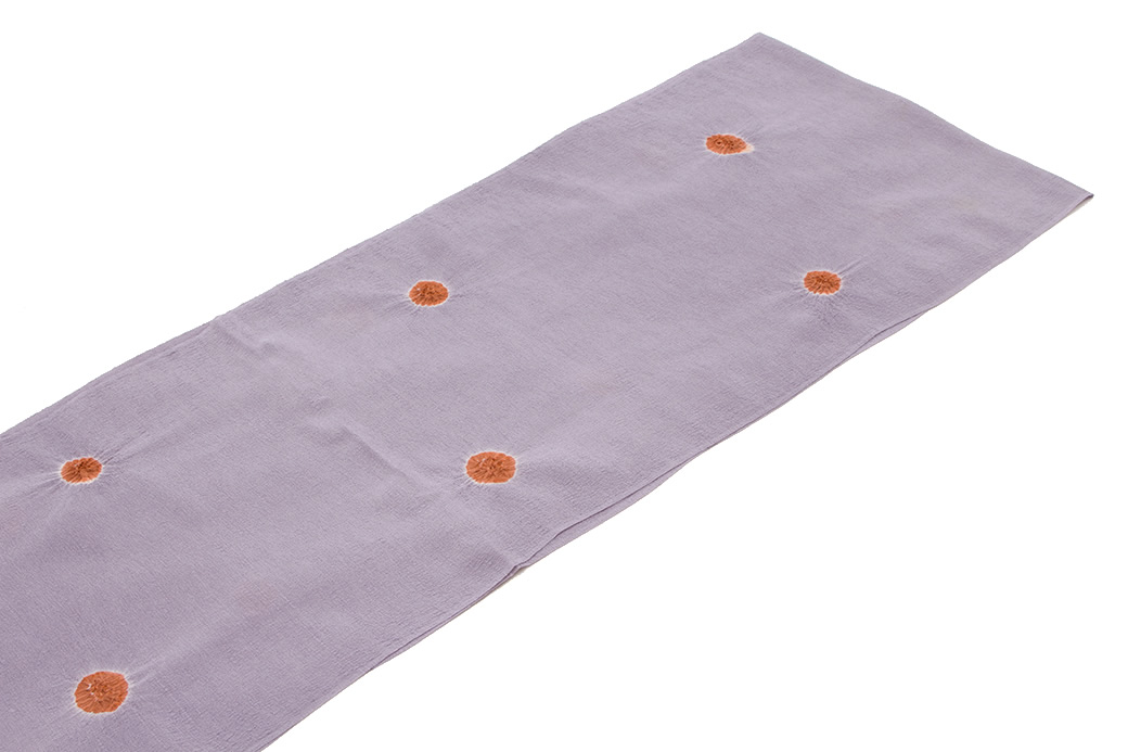 シンプルで締めやすい正絹の帯揚げ