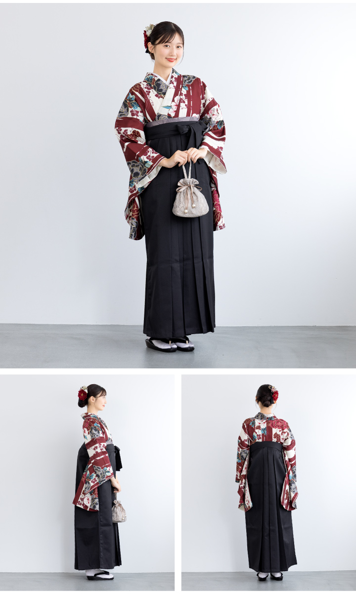 袴 セット 卒業式 小学生 二尺袖 着物 販売| きもの館 創美苑