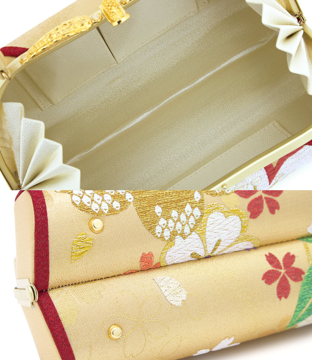 小物が入って実用的な和装用のバッグ