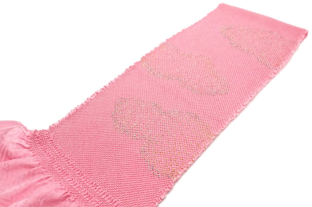 晴れの日の着物を彩る正絹の帯揚げ