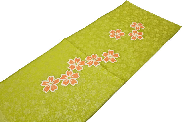 カラバリ豊富な丹後ちりめん正絹帯揚げ