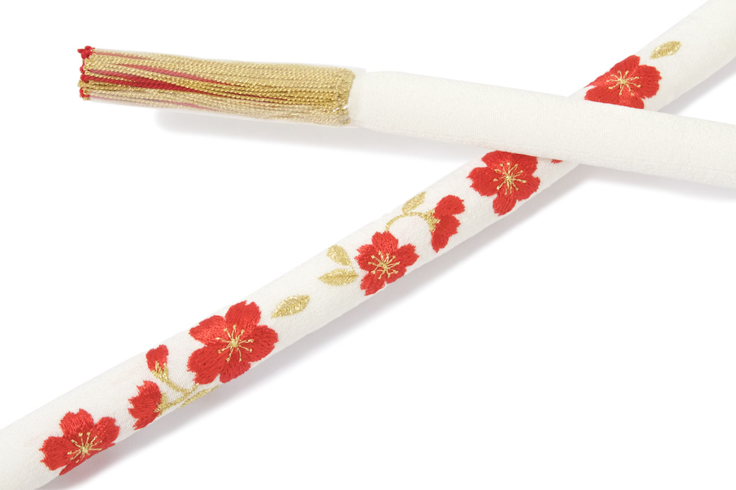 正絹日本製の丸ぐけ帯締め