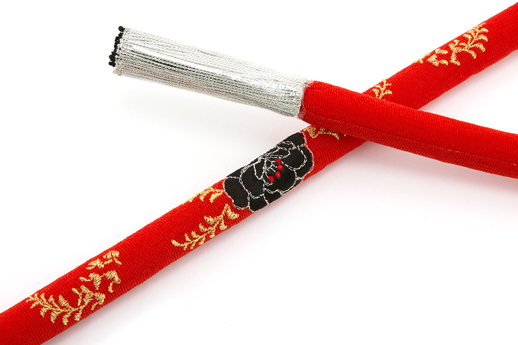 正絹日本製の丸ぐけ帯締め