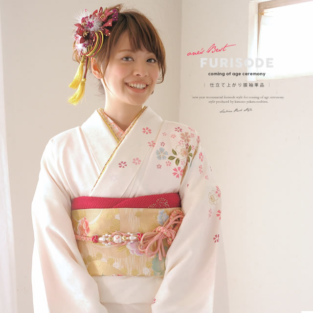 成人式の着物姿に☆ふわりとした風合いの振袖