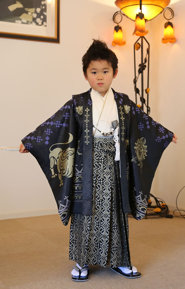 5歳の七五三におすすめの男児用七五三着物セット