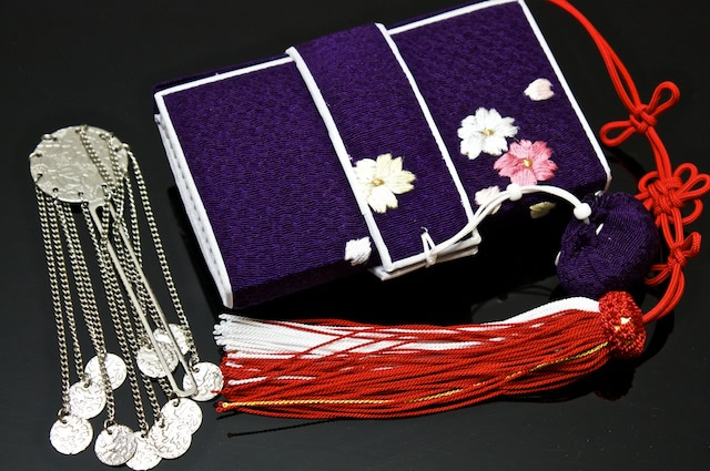 はこせこ,筥迫,振袖,打掛,結婚式,成人式,黒,桜,鳳凰,婚礼c