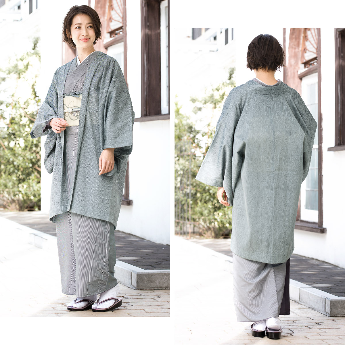 お着物におすすめなおしゃれ長羽織