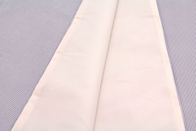 シンプルな柄のプレタ袷着物