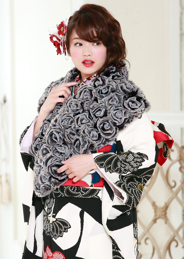 ショール,成人式用,振袖用,結婚式用,婚礼用,和服用,和装用,着物用,ドレス用b