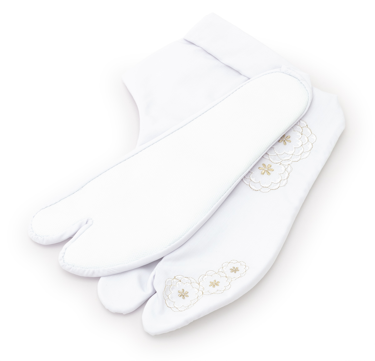 華やかな着物の足元を彩る女性用たび