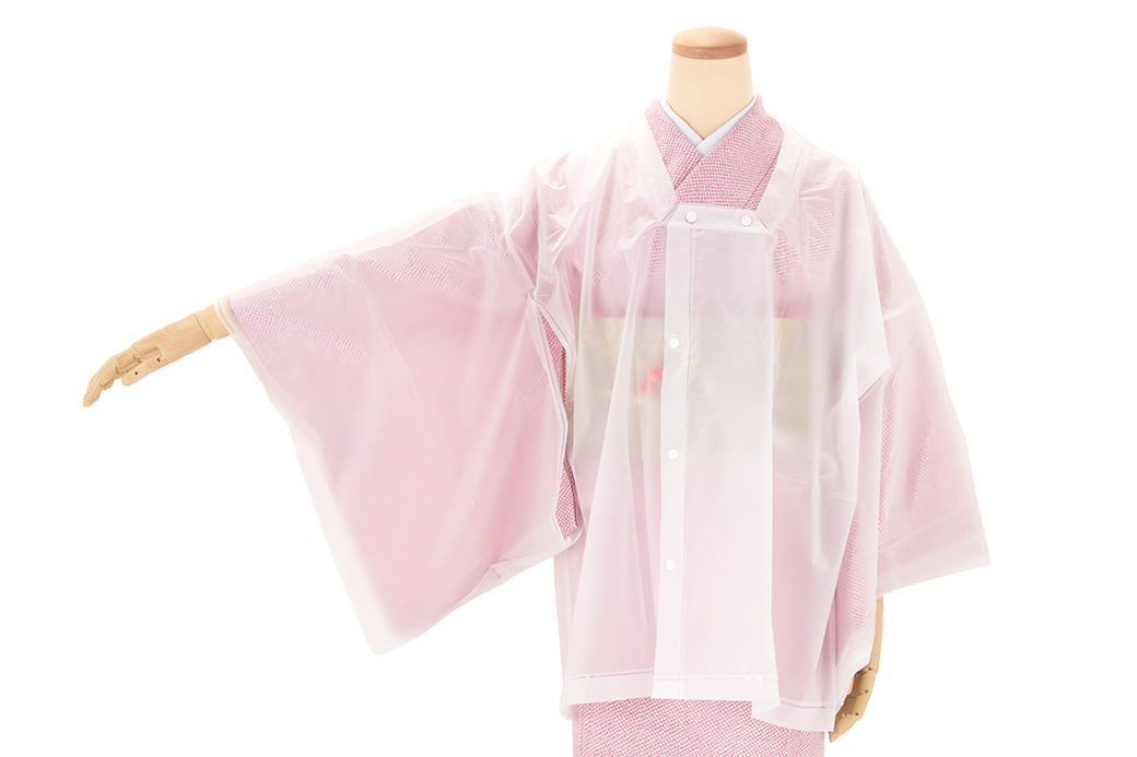 大切な着物を守る!和装雨コート
