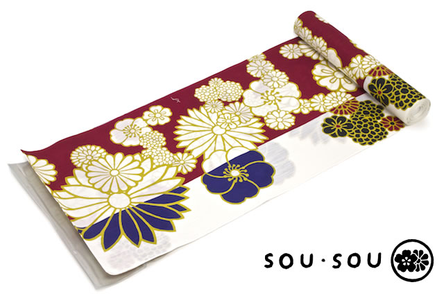 人気ブランド「SOU・SOU」のレディース未仕立て浴衣