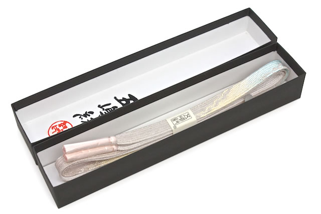 無形文化財五嶋紐の夏物帯締めc