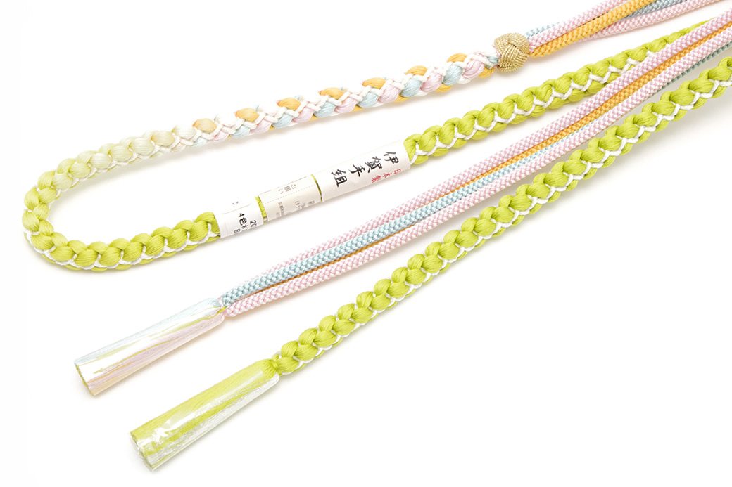 祝着やフォーマル着物にお似合いな高級帯締め