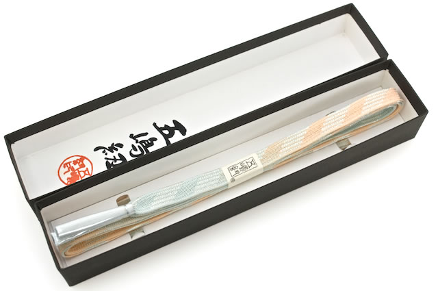 無形文化財五嶋紐の夏物帯締め